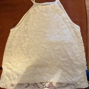 Soul Cake Lace Layered Tank Top